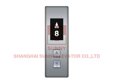 Panneau d'opération de voiture d'ascenseur d'acier inoxydable/opérateur porte d'atterrissage
